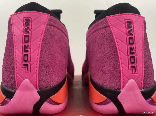Chep Onekick DH4121-600 Pink (W) Retro 14 Shocking Low Jordan 0619